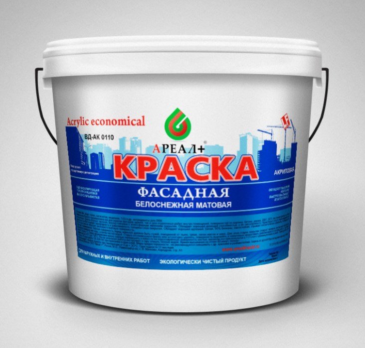 Краска фасадная Economical ВД-АК 0110 - 14 кг
